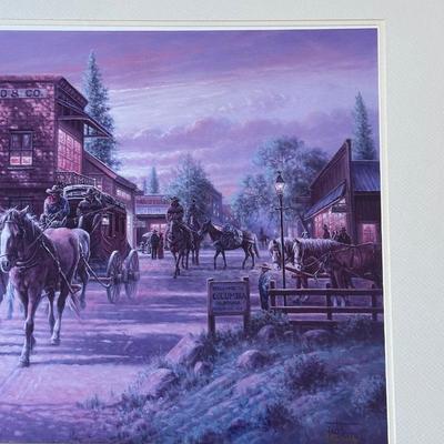 SIGNED JACK TERRY ARTWORK