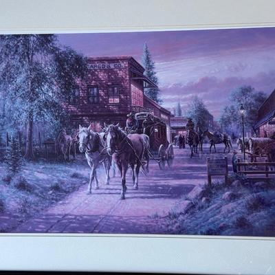 SIGNED JACK TERRY ARTWORK