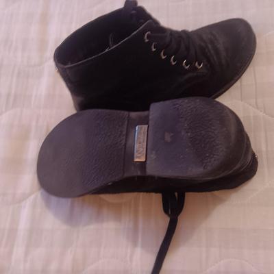 SAM EDELMAN SHORT BOOTS AND WHITE WINTER BOOTS SIZE 8