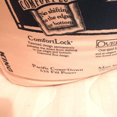 PACIFIC COAST SAPPHIRE KING SIZE DOWN COMFORTER