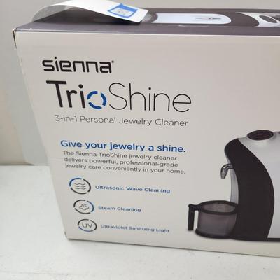 Sienna TrioShine 3 in 1 Personal Jewelry Cleaner New in Sealed Box
