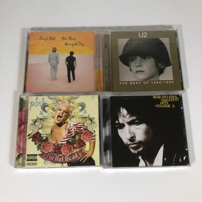 LOT 27B: Collection of Rock CDs - Led Zeppelin, Fleetwood Mac, Rod Steward, Meat Loaf & More