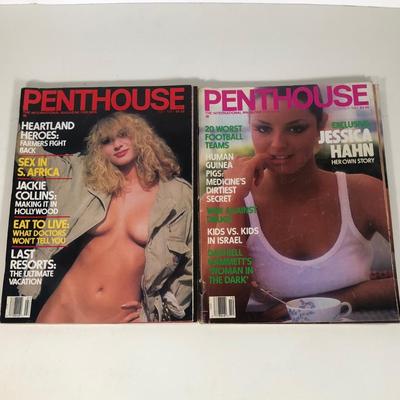 LOT 31B: Vintage Penthouse Magazines - 1980s & 90s