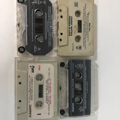 LOT 32B: Vintage Cassette Tapes - Beatles, Smashing Pumpkins Mellon Collie and the Infinite Sadness Box Set, Beach Boys, Bee Gees,...