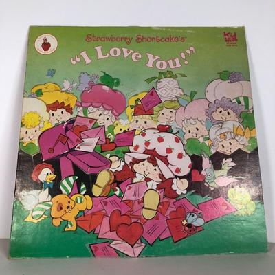 LOT 40B: Collection of Vintage Children's Records & Cassette Tapes - Disney, Annie, Strawberry Shortcake & More