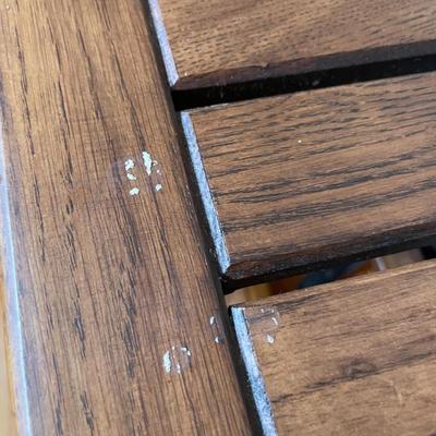 LOT 94U: Wooden/Metal Bench