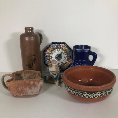 LOT 167K: Pottery Collection - Some Pieces Signed
