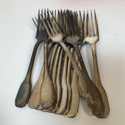 LOT 184K: Collection of Silverplated Flatware