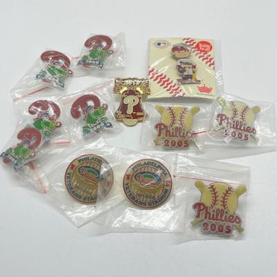 LOT 241: Collectible Phillies Pins