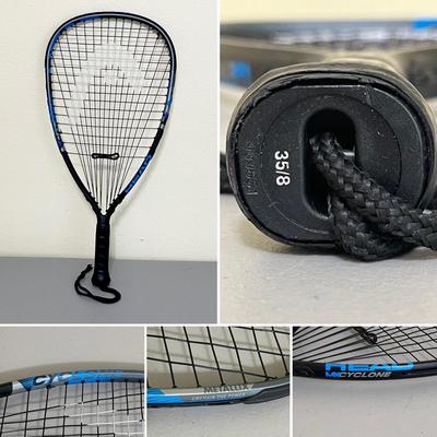Assortment Of Three (3) Racquetball Racquets