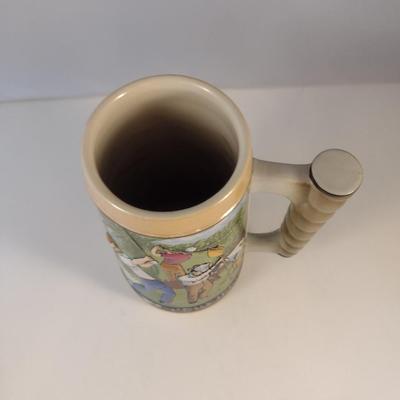 Vintage Budweiser Golf Sports Series Stein