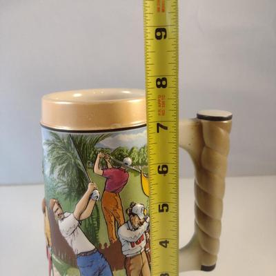 Vintage Budweiser Golf Sports Series Stein