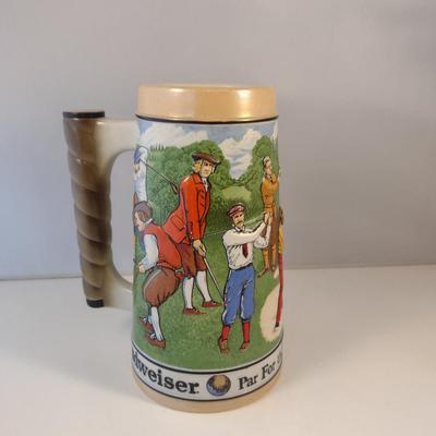 Vintage Budweiser Golf Sports Series Stein