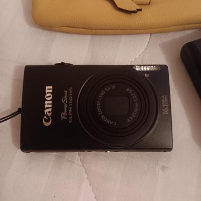 CANON POWERSHOT DIGITAL AND CANON SURE SHOT 35MM CAMERAS