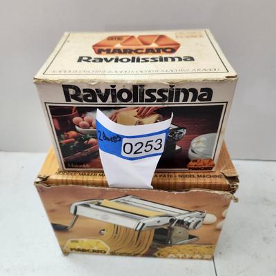 Vintage OMC Marcato Atlas Noodle Maker & Ravioli Maker
