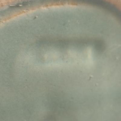 Pair of Glazed Ceramic Canisters- Marked USA