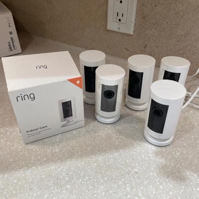 Ring indoor and outdoor camera and solar panels