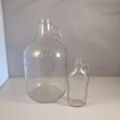Glass Bottles- Large is One Gallon