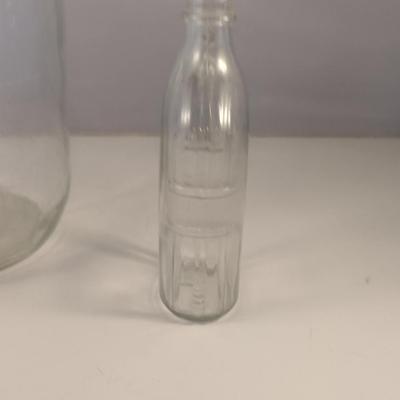 Glass Bottles- Large is One Gallon