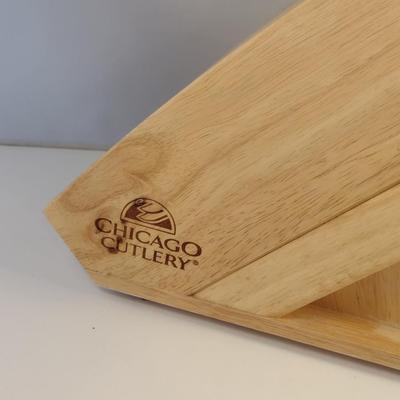 Chicago Cutlery Set with Wooden Block