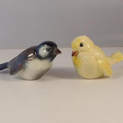 Pair of Hand Painted Goebel Bird Figurines