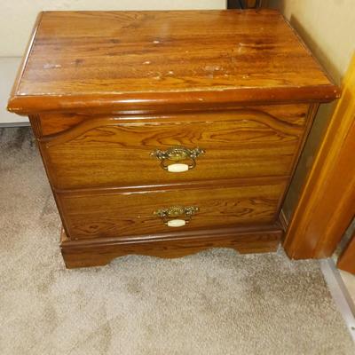 2 DRAWER NIGHT STAND