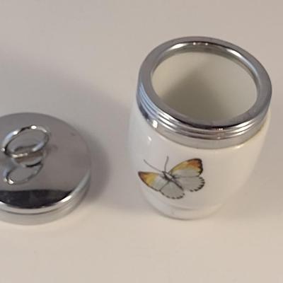 Royal Worcester Porcelain Egg Coddler with Lid