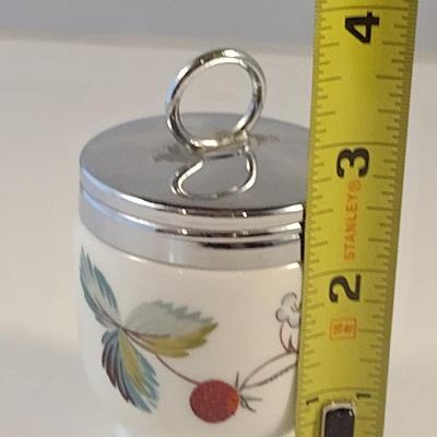 Royal Worcester Porcelain Egg Coddler with Lid