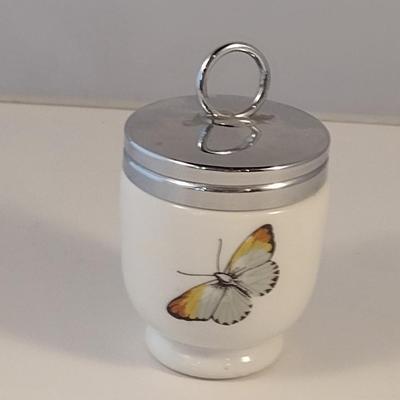 Royal Worcester Porcelain Egg Coddler with Lid