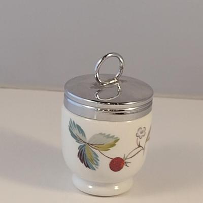 Royal Worcester Porcelain Egg Coddler with Lid