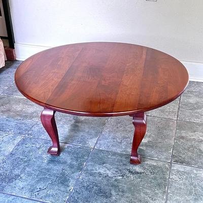 Vintage Leopold Stickley Cherry Wood Small Coffee Table