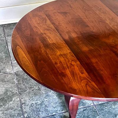 Vintage Leopold Stickley Cherry Wood Small Coffee Table