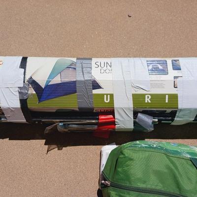 2 FOUR MAN SUN DOME TENTS