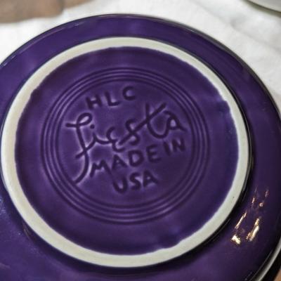 Like New Set of 6 Fiesta HLC Fiesta 7" Bowls