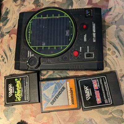 ColecoVision 2400 Gaming System w/ Games & Tomy Hit and Missile Handheld