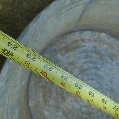 Galvanized Wash Tubs Set of Two in Good Condition (MB)