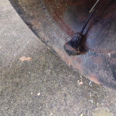 Vintage Cast Iron School/Church Bell USA No. 2 with Harness (MB)