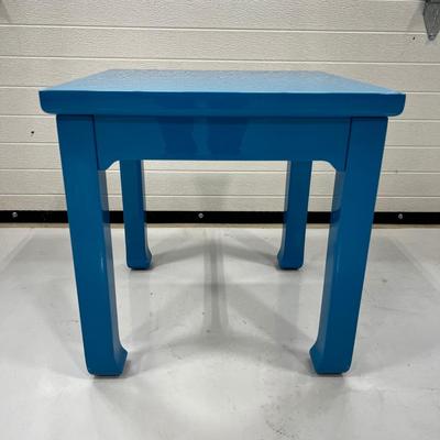 807 Modern Blue Asian Style Happy Chic Table by Jonathan Adler