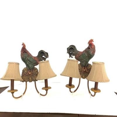 275 Rooster Wall Sconces (Composite)