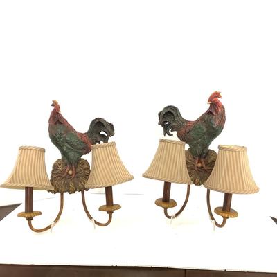 275 Rooster Wall Sconces (Composite)