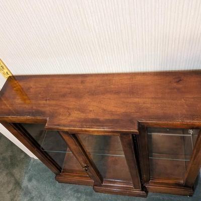 Beautiful Solid Cherry Display Case