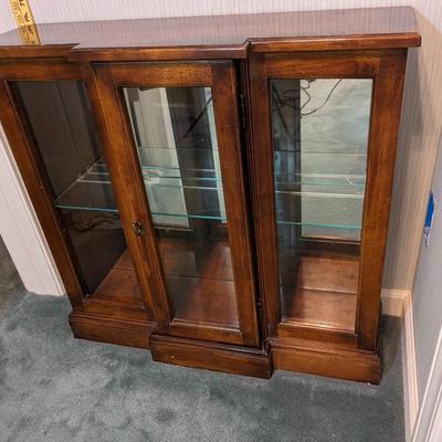 Beautiful Solid Cherry Display Case