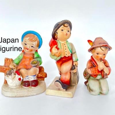Lot of 14 Hummel Figurines and 1 Japan Figurine