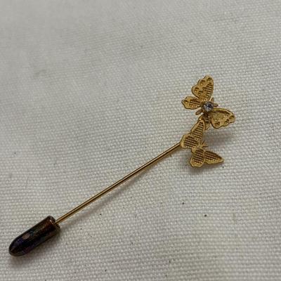 Vintage butterfly pin