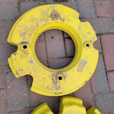 John Deere? Wheel weights 100 pounds each