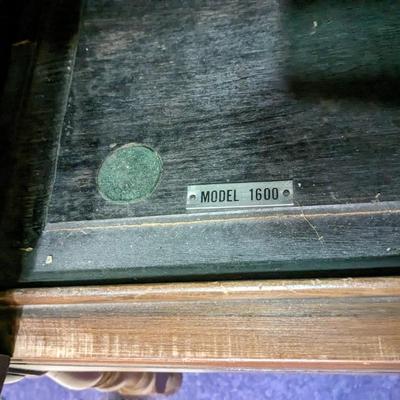 Antique Pooley Radio Cabinet
