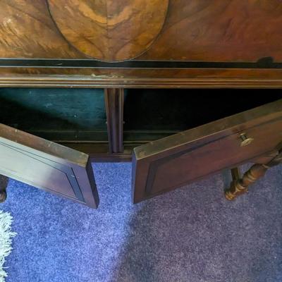 Antique Pooley Radio Cabinet