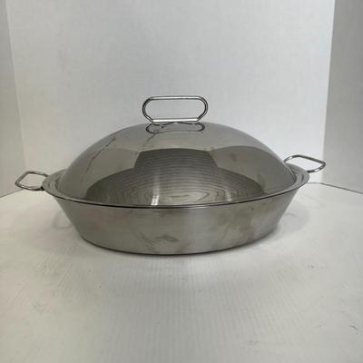 285 Cuisinart Stainless Steel PA. Dutch Oval Roasting Pan 3.5qt