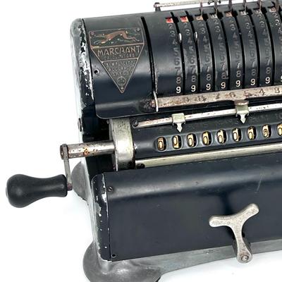 Vintage Marchant Manual Calculator