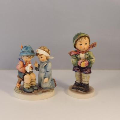 Pair of Hummel Figurines- 'Little Nurse'
